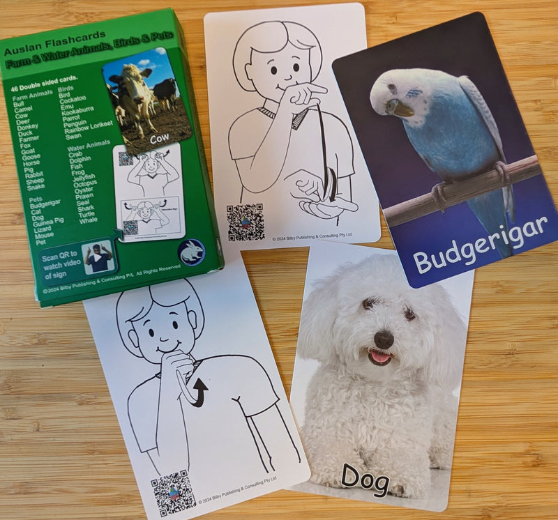 Auslan Flashcards - Animals