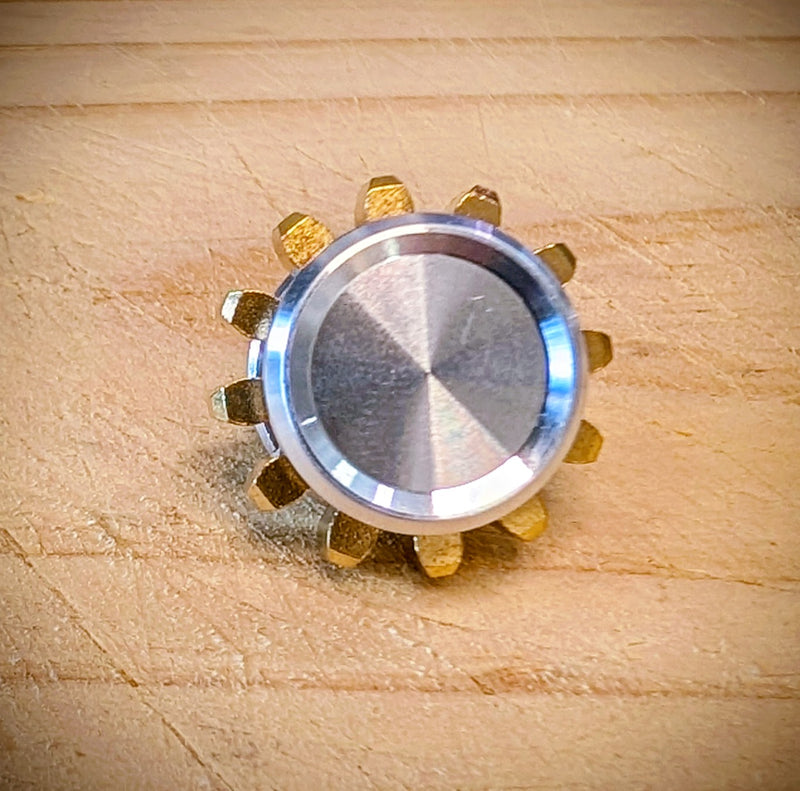 Mini Gear Metal Fidget, nearly silent