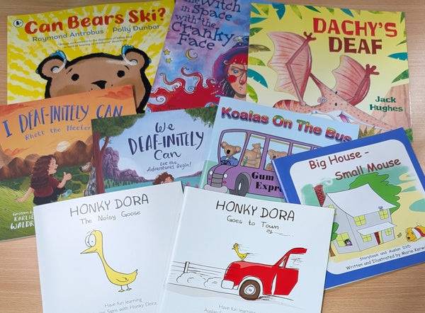 Auslan and Deaf Awareness Story book set - until sold out