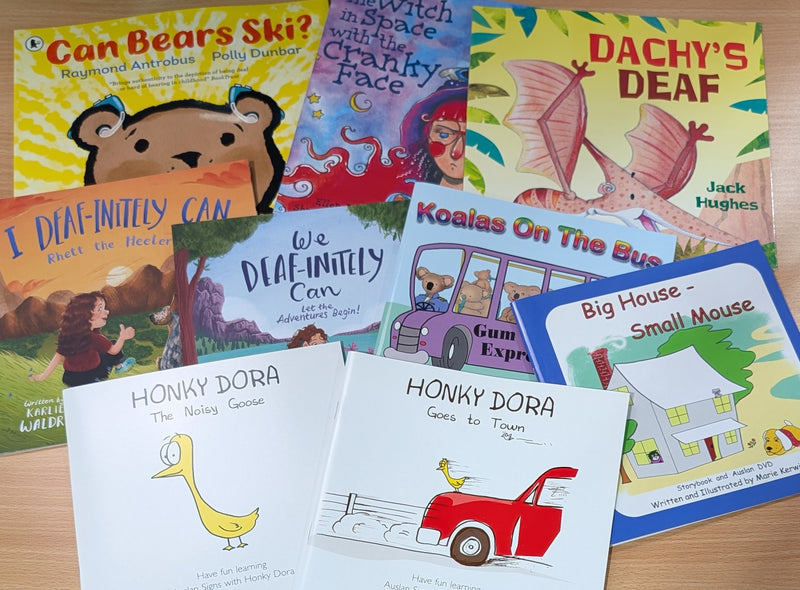 Auslan and Deaf Awareness Story book set - until sold out