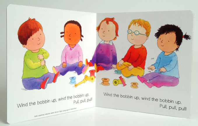 Wind the Bobbin Up - Childs Play Board Book