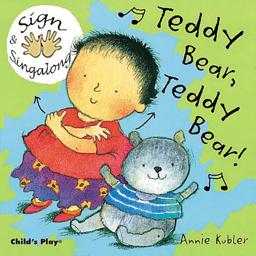Teddy Bear, Teddy Bear - Baby Sign Board Book - AUSLAN EDITION - optional teddy