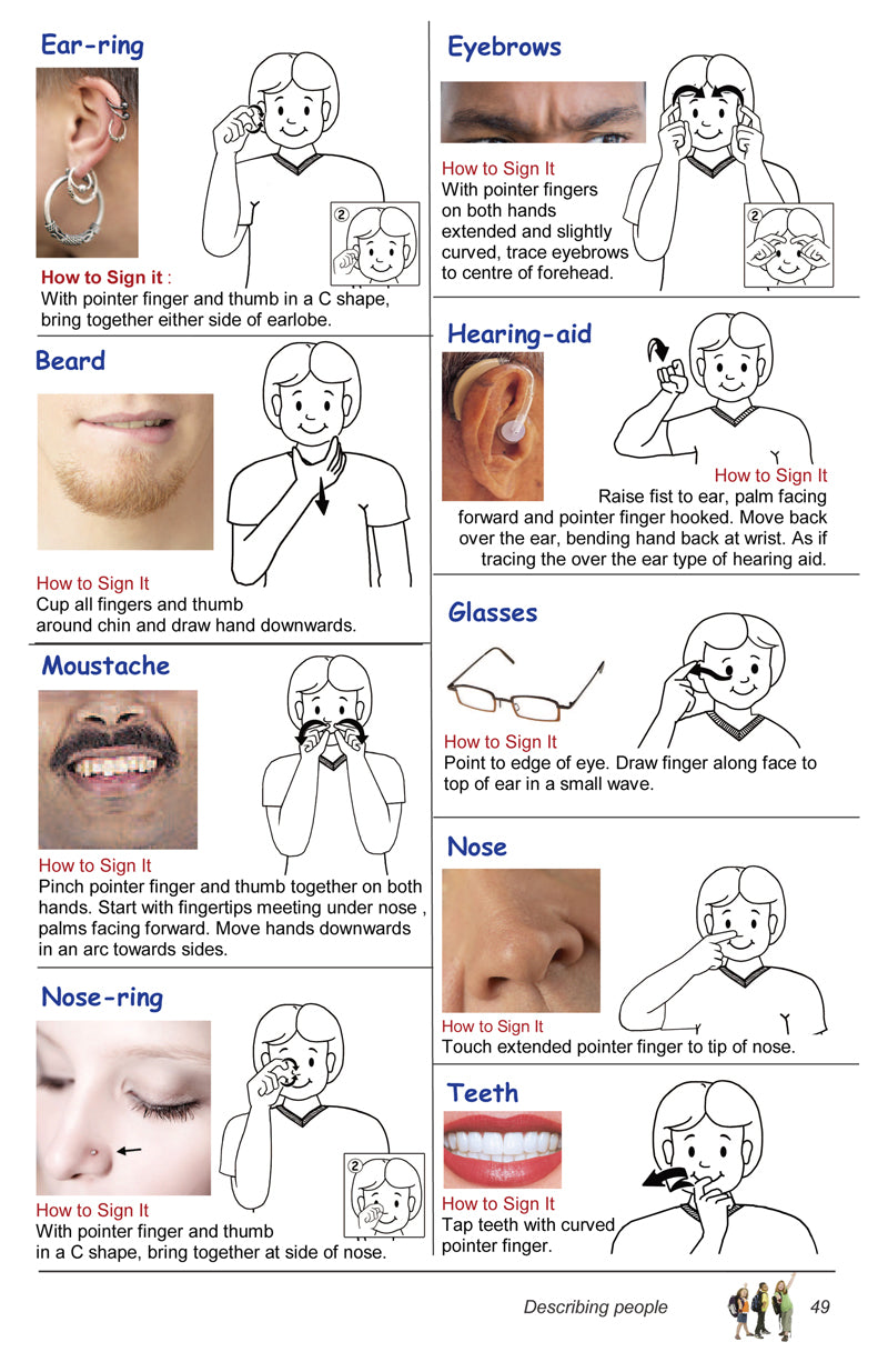 Auslan (Australian Sign Language) Children's Picture Dictionary Volume