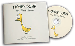 Honky Dora The Noisy Goose - Book and DVD