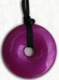 Purple Grape chew necklace made from medical grade silicon for Autism and Asperger's kids