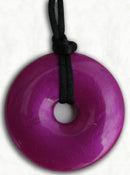Purple Grape chew necklace made from medical grade silicon for Autism and Asperger's kids