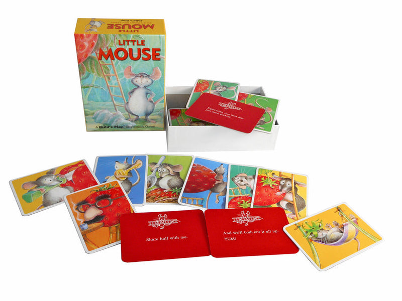 The Little Mouse, the Red Ripe Strawberry and the Big Hungry Bear - Soft Cover Book and Game set