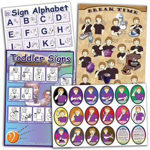 Trainers Auslan Reference (Auslan Dictionary, Workshop Kits, Reference Sheets and more) - A4 size