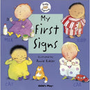 Child's Play - My First Signs - with auslan insert stickers for signs that differ from BSL
