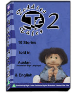 Toddies Tales (DVD) 2 - Auslan stories for Pre-school Children